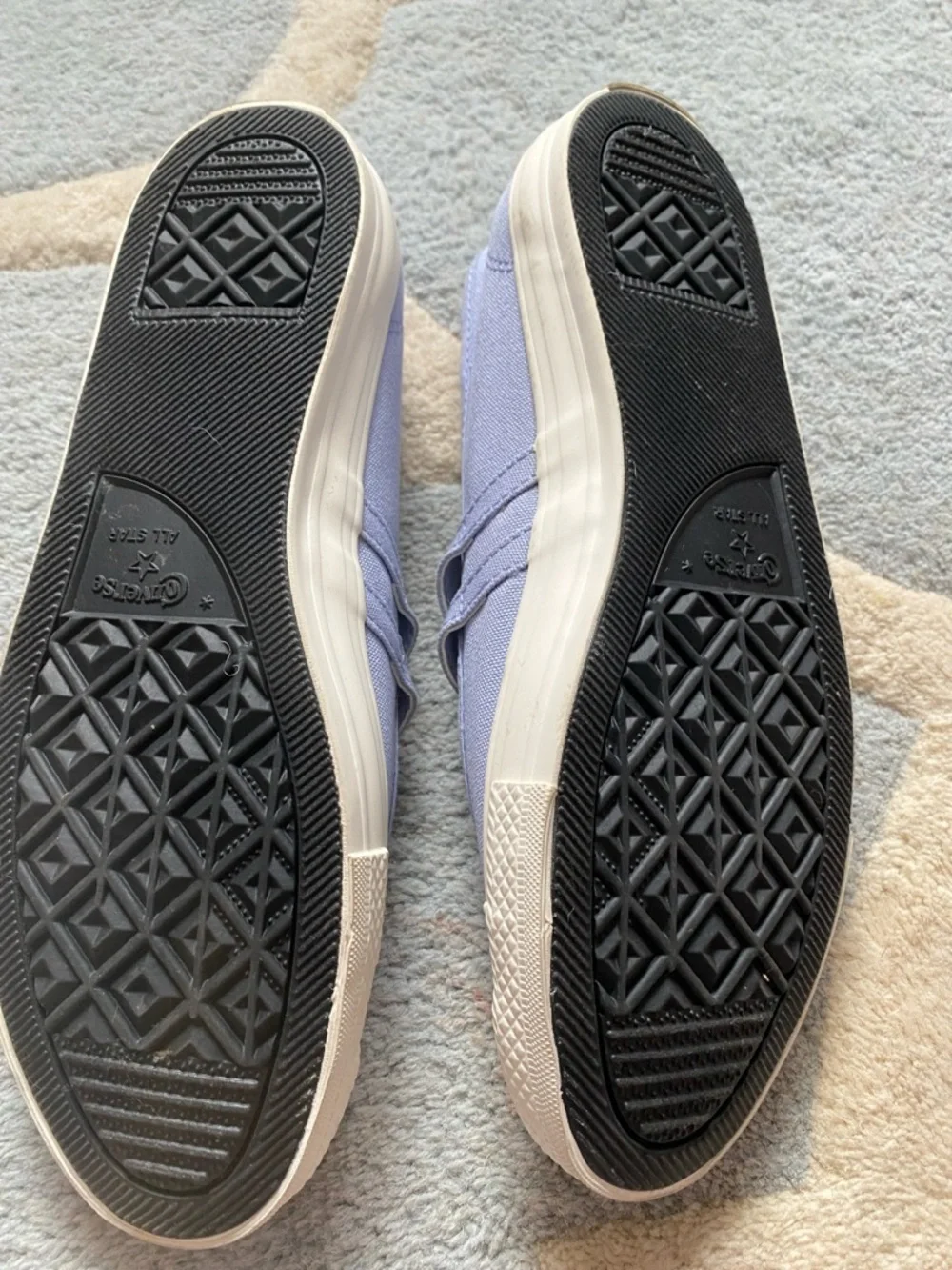 Converse Classic Double-Strap Mary Jane Sneakers in Lavender Size 9.5 New - Picture 6 of 12